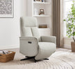 Elegant Recliner Chair in Stone for Relaxation
