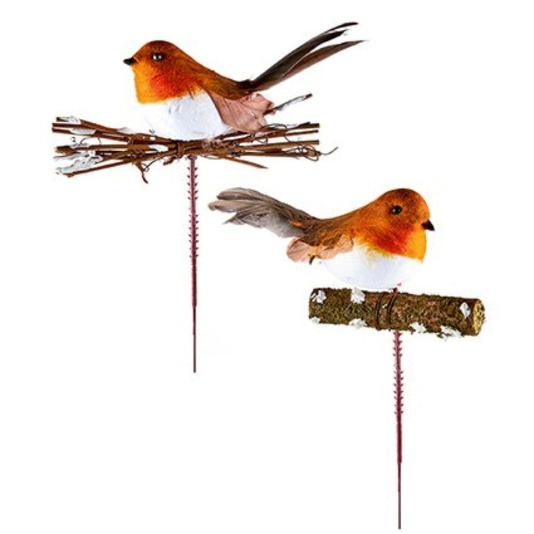 Robin Christmas Pick