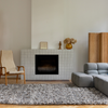 Brink & Campman Rocks Shaggy Rug Frost a perfect fit to the living rooms or bedrooms