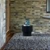Brink & Campman Rocks Shaggy Rug Soil lifestyle picture in the dining room