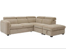 Roscoe Corner Sofa Bed RHF Oatmeal picture on the white background