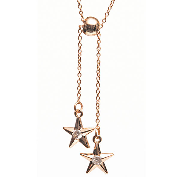 Newgrange Rose Gold Star Pendant