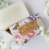 Rose and Peony Soap living style photo close view