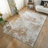Concept Looms Rossa Rug ROS03 Ivory Beige lifestyle picture in the living room