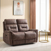 Rowan 2 Seater Sofa Electric Recliner Chocolate life style photo