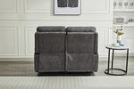 Rowan 2 Seater Sofa Electric Recliner Grey life style reverse photo