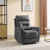 Rowan Electric Recliner Armchair Grey life style photo