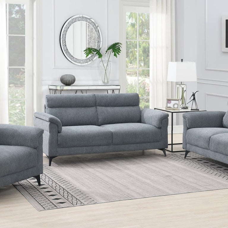 Roxy 3 Seater Sofa Grey