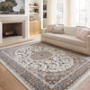 Concept Looms Royalty Rug ROY101 Cream lifestyle picture in the living room
