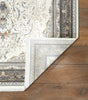 Concept Looms Royalty Rug ROY103 Cream with a latex backing