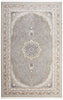 Concept Looms Royalty Rug ROY104 Light Grey damask designed rug