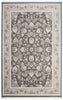 Concept Looms Royalty Rug ROY105 Dark Grey damask designed rug