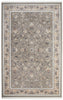 Concept Looms Royalty Rug ROY108 Light Grey picture of the rug Damask deign