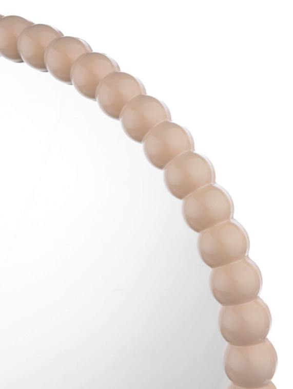 Ruan Round Mirror Cream