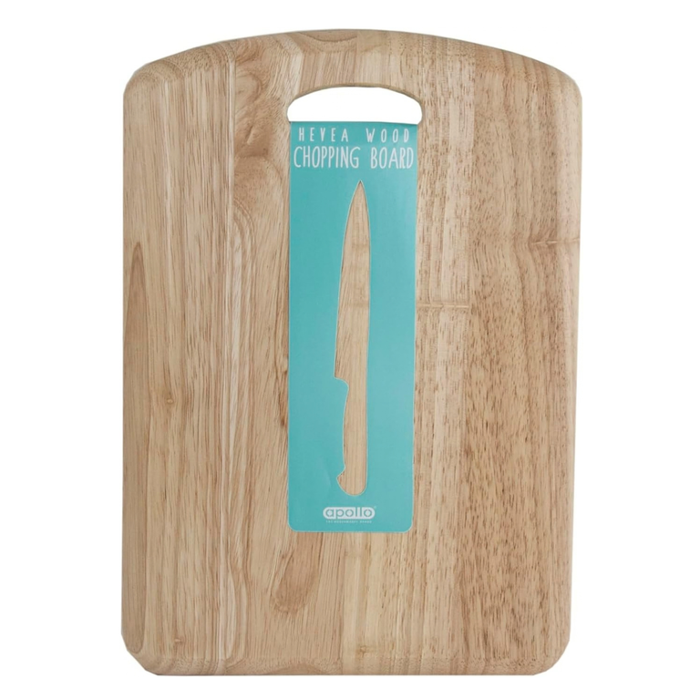 Rubberwood Handled Chopping Board Medium