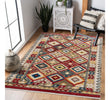 Rukas 0232A Geometric Rug  lifestyle picture