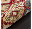 Rukas 0232A Geometric Rug  with a multicolor design