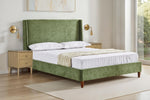 Rupert King Size 5' Bed Olive life style picture