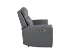 Stylish Russo 2 Seater Sofa in Charcoal
