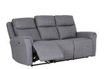 "3 seater sofa Russo Recliner in charcoal"
