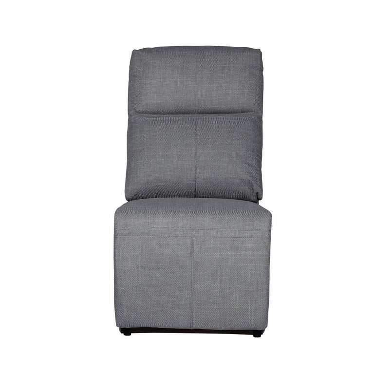 Russo Armless Sectional Charcoal