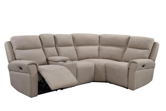 Cozy Russo Corner Sofa Electric Recliner for Living Room
