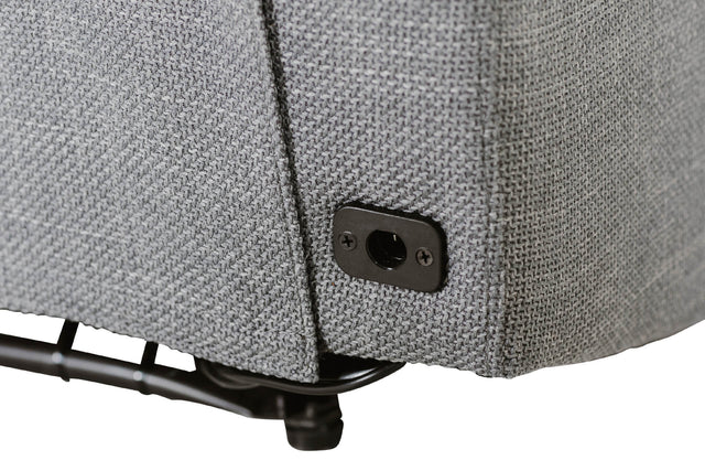 Russo Electric Reclining Chair Charcoal