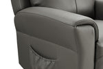 Russo Lift and Rise Chair Ash close view picture of the armrest