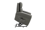 Russo Lift and Rise Chair Ash side view picture in the rise position