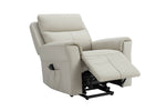 Russo Lift and Rise Chair Stone picture with reclined seat