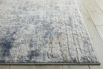 Nourison Rustic Textures Rug RUS01 Grey Beige made in a grey and beige tones