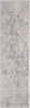 Nourison Rustic Textures Rug RUS01 Ivory Silver Runner picture of the rug distressed design