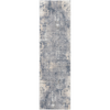 Nourison Rustic Textures Rug RUS06 Grey Beige Runner