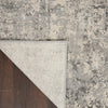 Nourison Rustic Textures Rug RUS07 Grey Beige with a latex backing