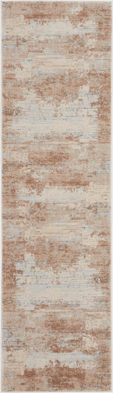 Nourison Rustic Textures Rug RUS04 Beige Runner