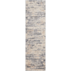 Nourison Rustic Textures Rug RUS04 Beige Grey Runner picture of the rug abstract design