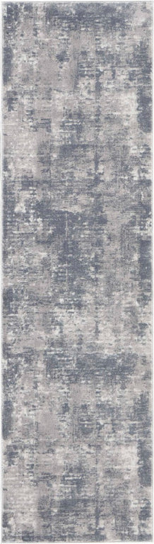Nourison Rustic Textures Rug RUS05 Grey Runner