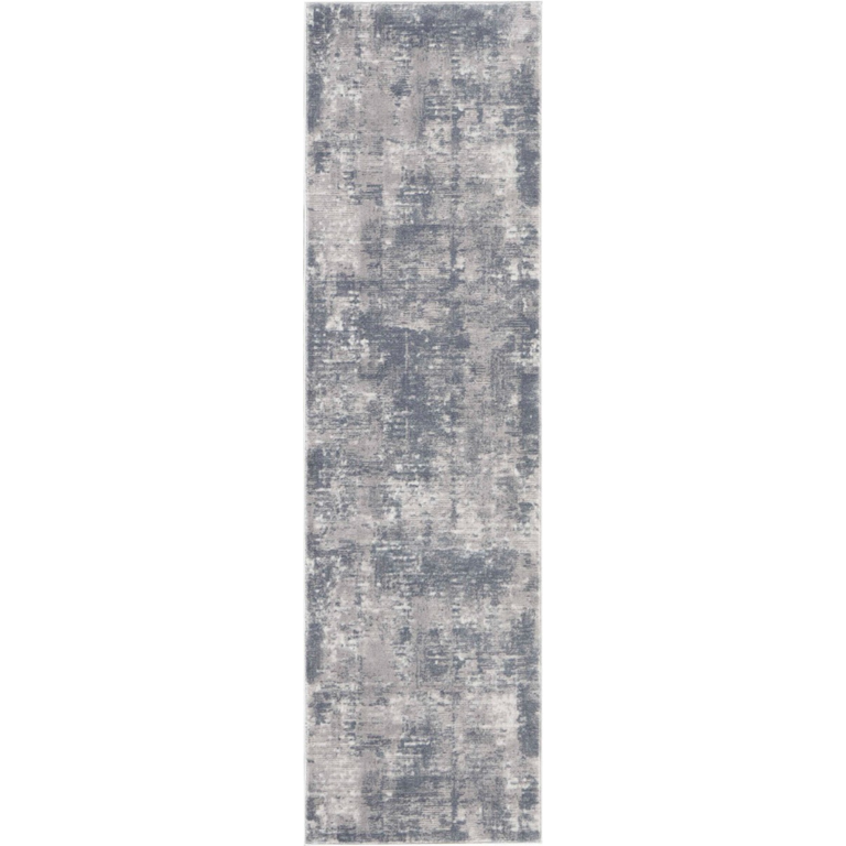 Nourison Rustic Textures Rug RUS05 Grey Runner