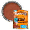 Sadolin Extra Redwood close view photo with display of finish color hue