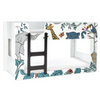 Adventurous bunk bed perfect for kids' rooms.