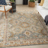 Nourison Sahar Rug SHR01 Blue lifestyle picture in the living room