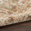 Nourison Sahar Rug SHR01: a green machine-made rug with a cut pile
