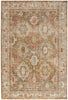 Nourison Sahar Rug SHR01 Green picture of the rug damask style