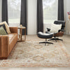 Nourison Sahar Rug SHR01 Ivory Multicolor lifestyle picture in the living room