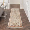 Nourison Sahar Rug SHR01 Ivory Multicolor Runner lifestyle picturein the hallway