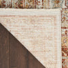 Nourison Sahar Rug SHR01 Rust with a latex backing