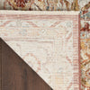 Nourison Sahar Rug SHR02 Rust with a latex backing