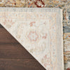 Nourison Sahar Rug SHR03 Blue with a latex backing