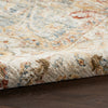 Nourison Sahar Rug SHR03 Blue machine-made rug with a cut pile