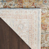 Nourison Sahar Rug SHR06 Ivory Blue with a latex backing
